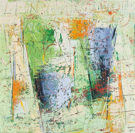 MARINO IOTTI Reggio Emilia 1954 Senza titolo, 2006 tecnica mista su tela cm....