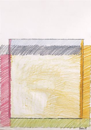 CLAUDIO VERNA Guardiagrele (Ch) 24/09/1937 Senza titolo, 1969 tecnica mista...