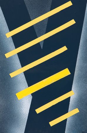 ODDINO GUARNIERI Adria (Ro) 04/09/1932 Strutturazione, 1973 tecnica mista su...