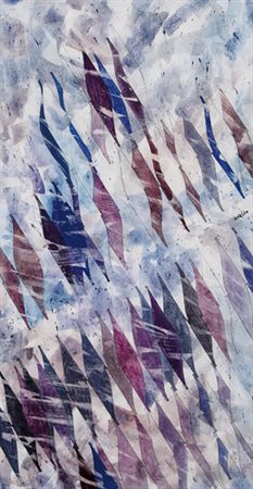 ENRICO SIRELLO Livorno 1930 - Livorno 26/02/2012 Evanescente, 2000 tempera su...