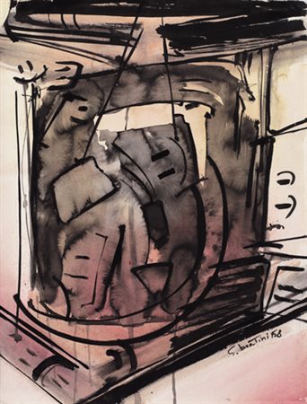 GIANNI BERTINI Pisa 31/07/1922 - Caen (Normandia) 08/07/2010 Senza titolo,...