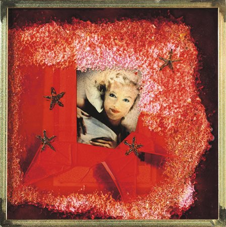 OMAR RONDA Portula (Bi) 11/09/1947 Marilyn frozen, 2005 plastic cm. 50x50,...