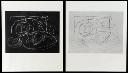 EMILIO PRINI 1943 Senza titolo, 1992/94 dittico di due acqueforti su carta...