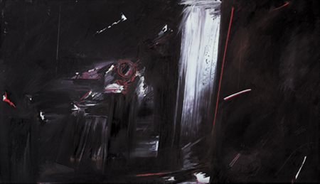 PIERO RUGGERI Torino 27/04/1930 - 14/05/2009 Combattimenti, 1969 olio su tela...