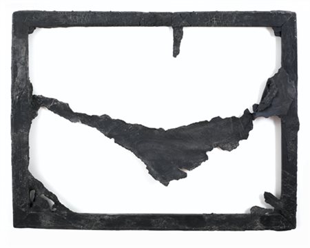 ARMAN Nizza 1928 - New York 22/10/2005 Cadre brulè (Della serie Day After),...