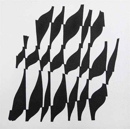 ENRICO SIRELLO Livorno 1930 - Livorno 26/02/2012 Frammento murale, 1973...