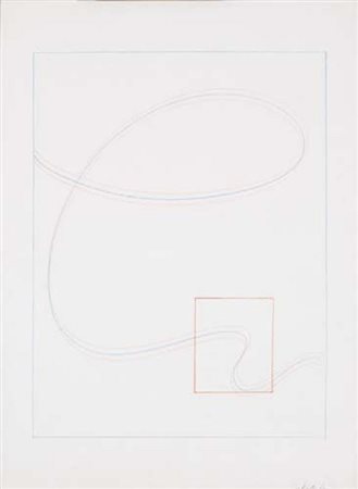 AGOSTINO FERRARI Milano 09/11/1938 Senza titolo, 1968 pastello su carta cm....