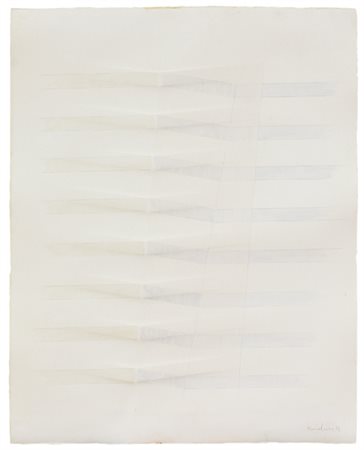 AGOSTINO BONALUMI Vimercate (Mi) 10/07/1935 Senza titolo, 1984 acquarello e...