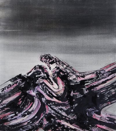 FERDINANDO CHEVRIER Livorno 1920 - 2006 Dal fondo, 1966 tecnica mista su tela...