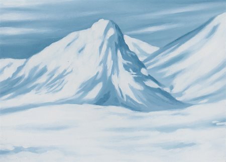 GIANMARCO MONTESANO Torino 21/06/1949 Senza titolo, 1990 olio su cartone cm....