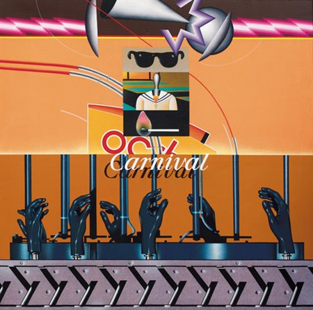 SERGIO SARRI Torino 07/04/1938 Carnival (le età della vita), 1993 acrilici su...