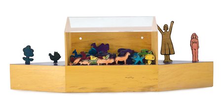 UGO NESPOLO Mosso Santa Maria (Bi) 29/08/1941 Arca di Noè, 1973 oggetto...