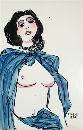 FRANCESCO TABUSSO Sesto San Giovanni (Mi) 27/06/1930 - Torino 29/01/2012 Nudo...