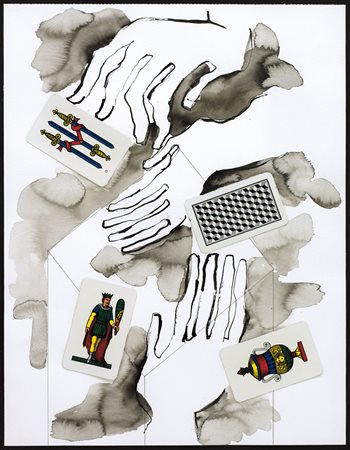 MIMMO PALADINO Paduli (Bn) 18/12/1948 Le ceneri di Pirandello, 2008 tecnica...