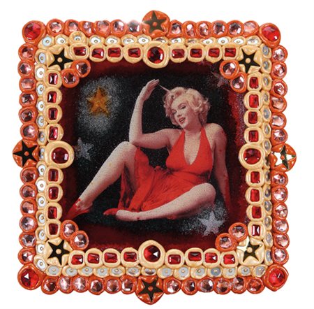 OMAR RONDA Portula (Bi) 11/09/1947 Marilyn, 2012 iron frozen (metallo,...