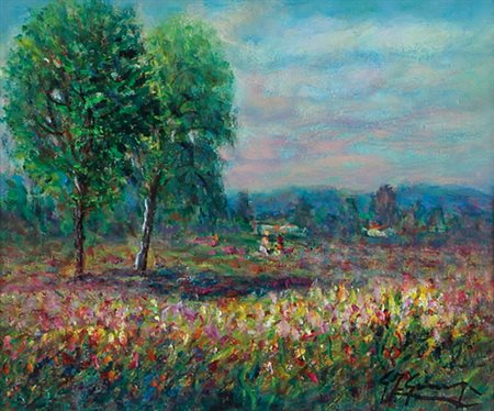 GIOVANFRANCESCO GONZAGA Milano 12/06/1921 - Milano 02/10/2007 Primavera in...