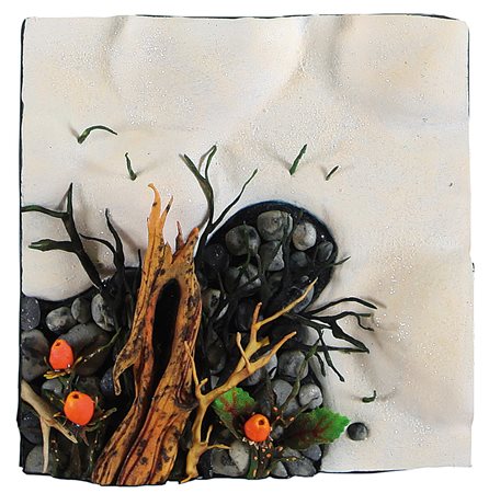 PIERO GILARDI Torino 03/08/1942 Neve sul greto poliuritano espanso cm. 30x30,...