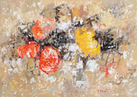 ANTONIO PASCIUTI Lacedonia (Av) 1937 Verso Martina Franca, 2010 olio e...