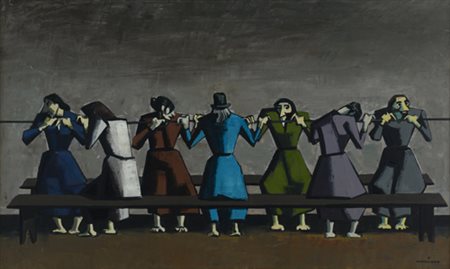 PIETRO MORANDO Alessandria 05/06/1889 - 24/09/1980 L'albergo dei poveri, anni...