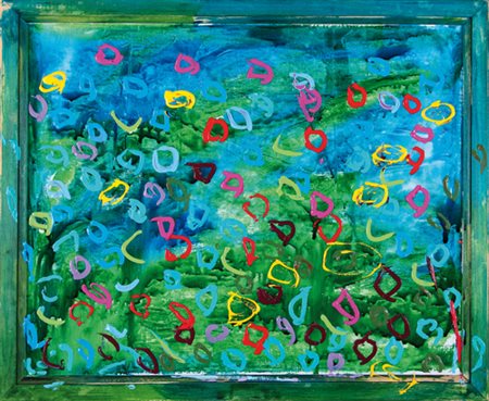 MARIO SCHIFANO Homs (Libia) 1934 - Roma 26/01/1998 Senza titolo, 1984-85...