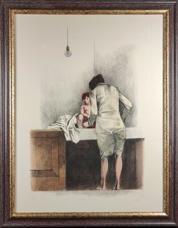 Giovanni Cappelli - Madre e figlio, 1987/1988