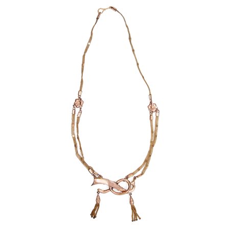 Girocollo in oro a basso titolo