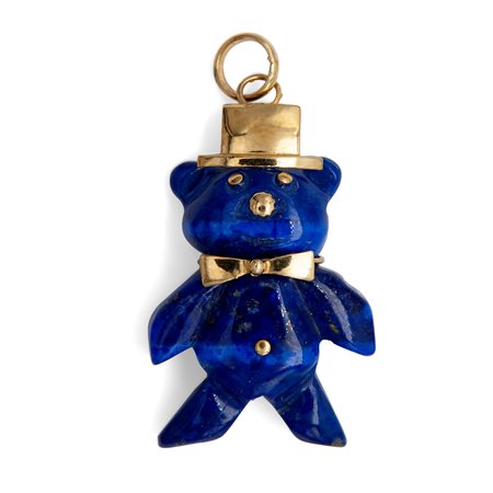 Pendente in oro e lapislazzuli