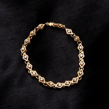 Bracciale oro e brillanti
