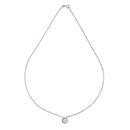 Collana in oro e brillante