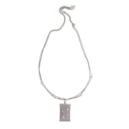 Collana con pendente in oro e brillanti