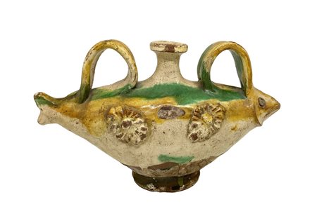 Fiasca a forma di pesce proveniente dall'area meridionale, Fine 19° Secolo