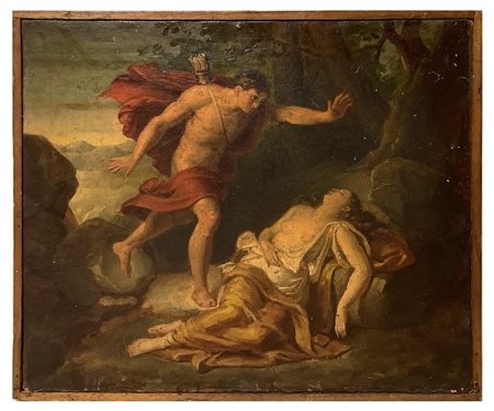 Apollo e Ninfa ferita da una freccia, XVIII Secolo