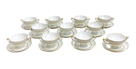 H & C ‘Selb Bavaria’ Heinrich - Servizio consommé 