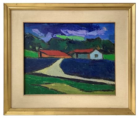 Giovanni Alicò (Catania 1906-Milano 1971) - Paesaggio