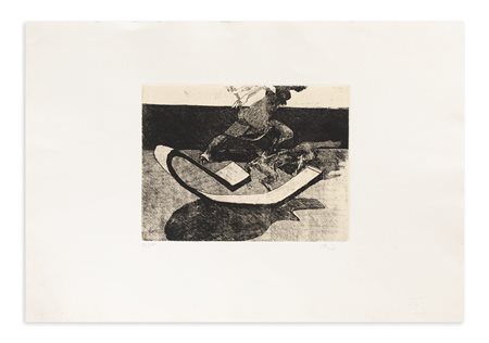 ENNIO CALABRIA (1937) - Senza Titolo