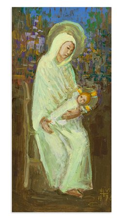 ERNESTO BERGAGNA (1902-1991) - Senza Titolo, 1976