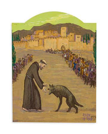 ERNESTO BERGAGNA (1902-1991) - Senza Titolo, 1979
