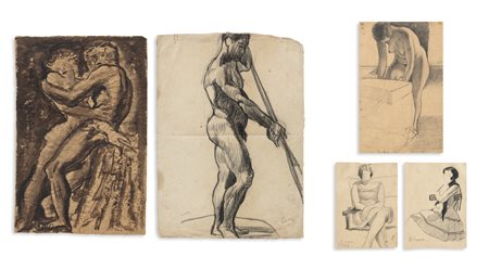 TINO ROSA (1906-1985) - Lotto unico composto da 4 opere 