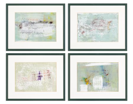 ANGELO RINALDI(1942) - Lotto unico composto da 4 opere