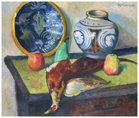 EDUARDO GORDIGIANI Firenze 1866 – Popolano di Marradi 1961 Senza titolo 1947...