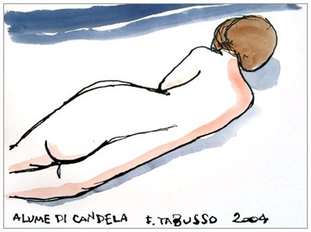 FRANCESCO TABUSSO Sesto San Giovanni 1930 A lume di candela 2004 Inchiostro e...