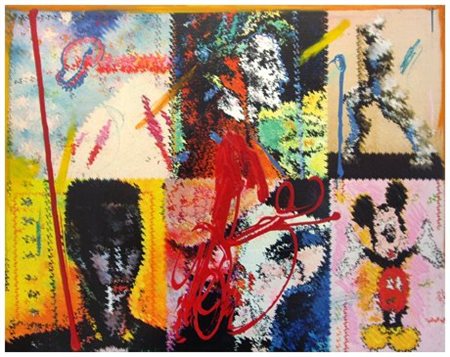 ENRICO MANERA Asmara (Eritrea) 1948 Transizione 2005 Olio su tela emulsionata...