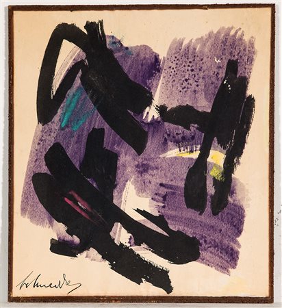 ERNEST GERARD SCHNEIDER, senza titolo, 1958 ca. 