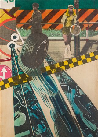 GIANNI BERTINI, L'attente de Sisypbe, 1974