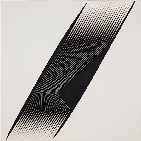 ALBERTO  BIASI, Omaggio a Fontana, (primi anni '70)