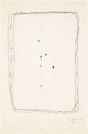LUCIO FONTANA, Concetto spaziale, 1964/66