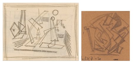 ATANASIO  SOLDATI, senza titolo, (fine anni '40)