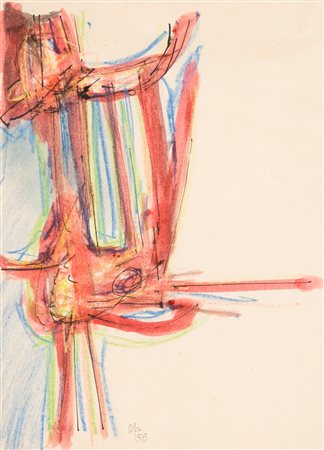 ACHILLE PERILLI, senza titolo, 1956