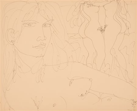 TONO ZANCANARO, Figure, 1972