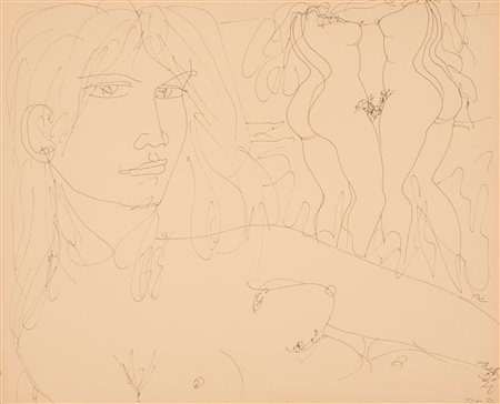 TONO ZANCANARO, Figure, 1972